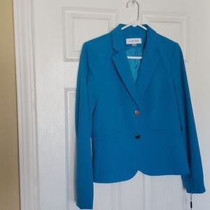 Teal Calvin Klein Blazer